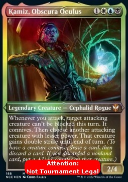 Kamiz, Obscura Oculus (V.2) - Commander: Streets of New Capenna: Extras (Special) [188]