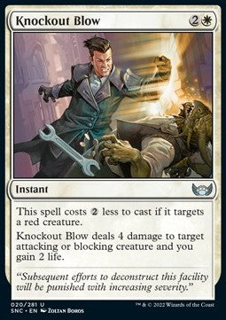 Knockout Blow - Streets of New Capenna (Uncommon) [20]