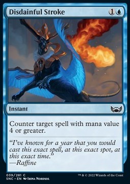 Disdainful Stroke - Streets of New Capenna (Common) [39]