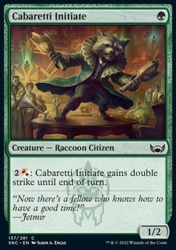 Cabaretti Initiate - Streets of New Capenna (Common) [137]