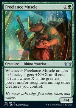 Freelance Muscle - Streets of New Capenna (Uncommon) [147]