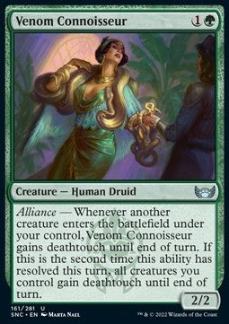 Venom Connoisseur - Streets of New Capenna (Uncommon) [161]