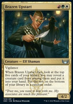 Brazen Upstart - Streets of New Capenna (Uncommon) [169]