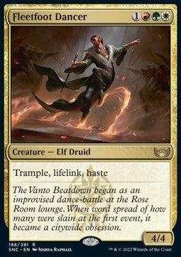 Fleetfoot Dancer - Streets of New Capenna (Rare) [188]