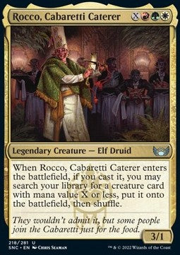 Rocco, Cabaretti Caterer - Streets of New Capenna (Uncommon) [218]