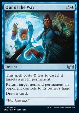 Out of the Way - Streets of New Capenna (Uncommon) [52]