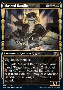 Masked Bandits (V.1) - Streets of New Capenna: Extras (Common) [319]