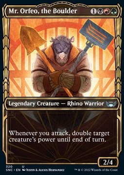 Mr. Orfeo, the Boulder (V.1) - Streets of New Capenna: Extras (Uncommon) [320]