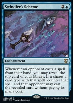 Swindler's Scheme - Commander: Streets of New Capenna (Rare) [88]