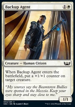 Backup Agent - Streets of New Capenna (Common) [2]