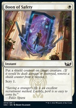 Boon of Safety - Streets of New Capenna (Common) [4]