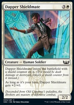 Dapper Shieldmate - Streets of New Capenna (Common) [9]