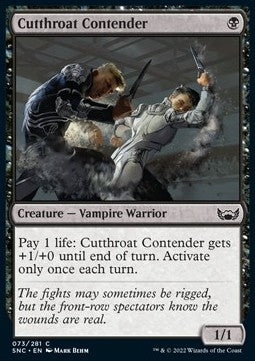 Cutthroat Contender - Streets of New Capenna (Common) [73]