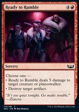 Ready to Rumble - Streets of New Capenna (Common) [119]