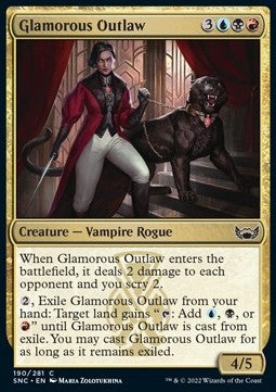 Glamorous Outlaw - Streets of New Capenna (Common) [190]