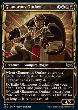 Glamorous Outlaw (V.1) - Streets of New Capenna: Extras (Common) [309]