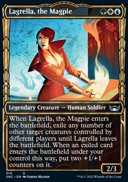 Lagrella, the Magpie (V.1) - Streets of New Capenna: Extras (Uncommon) [314]