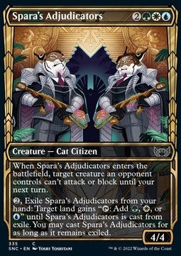 Spara's Adjudicators (V.1) - Streets of New Capenna: Extras (Common) [335]