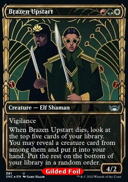 Brazen Upstart (V.2) - Streets of New Capenna: Extras (Uncommon) [361]