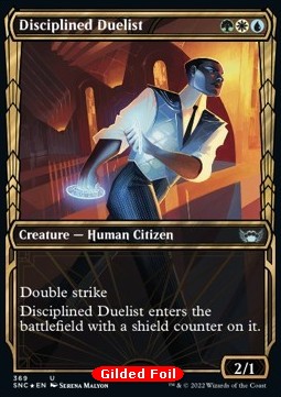 Disciplined Duelist (V.2) - Streets of New Capenna: Extras (Uncommon) [369]