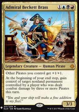 Admiral Beckett Brass - The List (Mythic) [217]