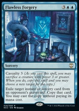 Flawless Forgery - Commander: Streets of New Capenna (Rare) [26]