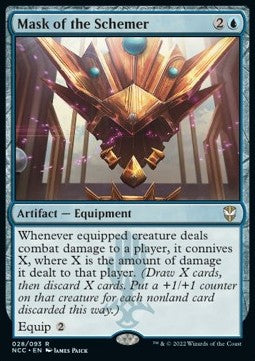 Mask of the Schemer - Commander: Streets of New Capenna (Rare) [28]