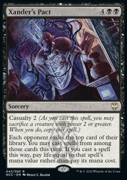 Xander's Pact - Commander: Streets of New Capenna (Rare) [43]