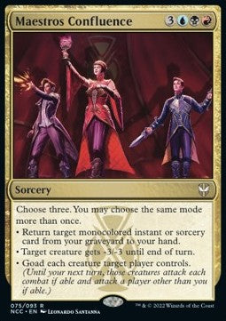 Maestros Confluence - Commander: Streets of New Capenna (Rare) [75]