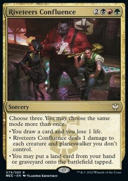 Riveteers Confluence - Commander: Streets of New Capenna (Rare) [79]