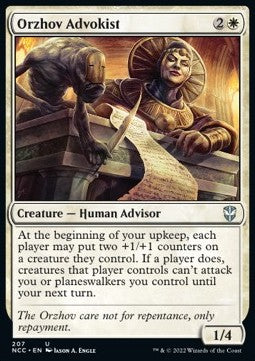 Orzhov Advokist - Commander: Streets of New Capenna (Uncommon) [207]