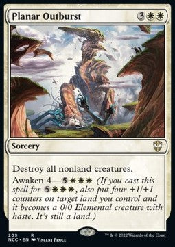 Planar Outburst - Commander: Streets of New Capenna (Rare) [209]