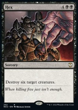 Hex - Commander: Streets of New Capenna (Rare) [NCC-252]