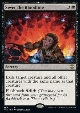 Sever the Bloodline - Commander: Streets of New Capenna (Rare) [259]