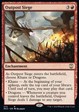 Outpost Siege - Commander: Streets of New Capenna (Rare) [272]