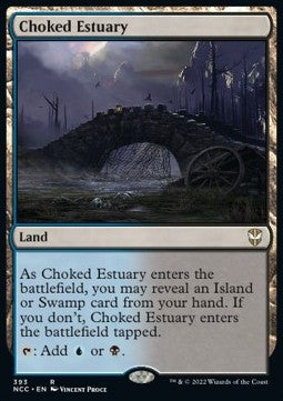 Choked Estuary - Commander: Streets of New Capenna (Rare) [NCC-393]
