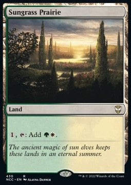 Sungrass Prairie - Commander: Streets of New Capenna (Rare) [430]