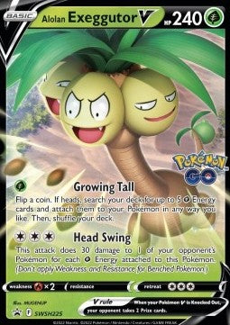 Alolan Exeggutor V - SWSH Black Star Promos (Promo) [SWSH-225]