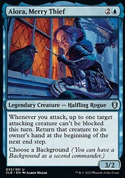 Alora, Merry Thief - Commander Legends: Battle for Baldur's Gate (Uncommon) [55]