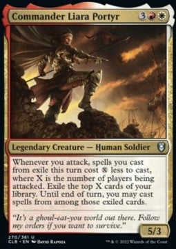 Commander Liara Portyr - Commander Legends: Battle for Baldur's Gate (Uncommon) [270]