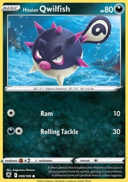 Hisuian Qwilfish - Astral Radiance (Common) [088]