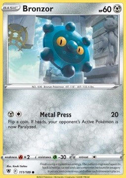 Bronzor - Astral Radiance (Common) [111]