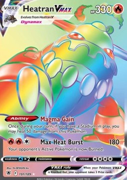 Heatran VMAX - Astral Radiance (Secret Rare) [191]