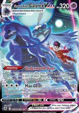 Shadow Rider Calyrex VMAX - Astral Radiance (Ultra Rare) [ASR-TG18]