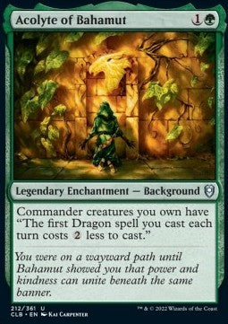 Acolyte of Bahamut - Commander Legends: Battle for Baldur's Gate (Uncommon) [212]