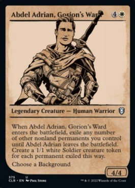 Abdel Adrian, Gorion's Ward (V.2) - Commander Legends: Battle for Baldur's Gate: Extras (Uncommon) [375]