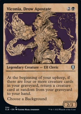 Viconia, Drow Apostate (V.2) - Commander Legends: Battle for Baldur's Gate: Extras (Uncommon) [394]