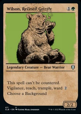Wilson, Refined Grizzly (V.2) - Commander Legends: Battle for Baldur's Gate: Extras (Uncommon) [411]