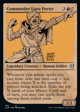 Commander Liara Portyr (V.2) - Commander Legends: Battle for Baldur's Gate: Extras (Uncommon) [418]