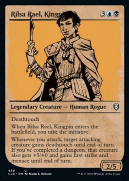 Rilsa Rael, Kingpin (V.2) - Commander Legends: Battle for Baldur's Gate: Extras (Uncommon) [439]